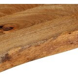 Stolna ploča sa živim rubom 120x30x3,8cm od masivnog drva manga | shoptok.hr