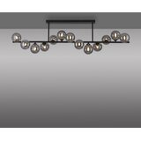 SCHÖNER WOHNEN 14505-18 - led luster na šipci dubai 13xG9/3W/230V crna/dimljena | Eponuda.com