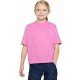 Nike SPORTSWEAR BOXY SWOOSH Majica za djevojčice, ružičasta, veličina