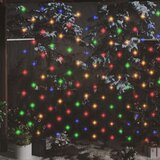  Novoletna svetlobna mreža večbarvna 4x4 m 544 LED lučk, (21021113) | Shoptok.si
