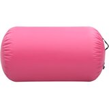 Gimnastički valjak na napuhavanje s crpkom 100x60 cm PVC rozi | shoptok.hr