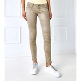 Gemre Beige high-waisted slim pants Eglantine | shoptok.hr