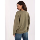 RUE PARIS Sweatshirt-RV-BL-A877.19P-khaki | Shoptok.si