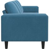 vidaXL Set sofe Plava Baršun | shoptok.hr