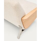 Kave Home Bež sedežna garnitura iz šenilje 205 cm Amsen – | Shoptok.si