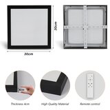  Brilagi-LED Prigušiva LED svetiljka za kupatilo FRAME SMART LED/24W/230V IP44 crna + daljinski upravljač | Eponuda.com