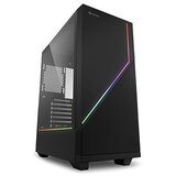  Kućište SHARKOON gaming, FLOW, RGB, ATX, 1x120mm fan, Tempered Glass | Eponuda.ba