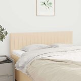  Posteljno vzglavje 2 kosa krem 72x5x78/88 cm blago, (20932402) | Shoptok.si