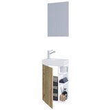 MID.YOU Kopalnica Za Goste Lumia, Bela, Barva Hrasta | Shoptok.si