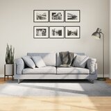 vidaXL Tepih IZA kratka vlakna skandinavski izgled sivi 140x200 cm Cijene