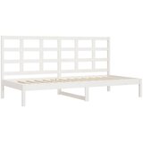  Dnevni krevet bez madraca bijeli 90 x 200 cm masivna borovina | shoptok.hr