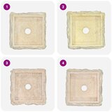  Umivaonik krem 30 x 30 x 13 cm mramorni | shoptok.hr