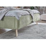 Meise Möbel Svijetlo zeleni tapecirani bračni krevet bez podnice 180x200 cm Mattis – | shoptok.hr