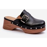 Boto FI1 Women's Slide Sandals with Buckle Black Seprilla | shoptok.hr