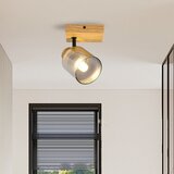  Brilagi - Zidno spot svetlo HYGGE 1xE14/15W/230V drvo/zadimljeno | Eponuda.com