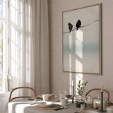  Slika - Frozen Sparrows (1 Part) Vertical 80x120 U prirodnom drvenom okviru | shoptok.hr