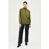 River Club Women's High Collar Half Zipper Winter Sweatshirt Bpo-001 | shoptok.hr