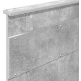  Uzglavlje s uzglavljem Betonski sivi 75 cm Konstruirano drvo | shoptok.hr