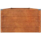  Povišena vrtna gredica boja hrđe 240 x 80 x 45 cm čelik COR-TEN | shoptok.hr