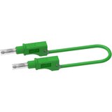 Electro PJP Preskusni kabel z bananastim vtičem\, ki ga je mogoče zložiti na enega\, + izvlečni tulec\, PVC 2\,5 mm²\, 50 cm\, zelen 2217/600V-CD1-50V merilni vod banana moški konektor banan, (20453830) | Shoptok.si