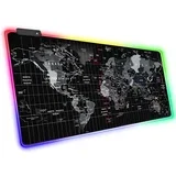 Gaming RGB podloga PU - 40864 - Crna / 80x30