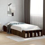  Okvir za krevet smeđi hrast 100 x 200 cm konstruirano drvo | shoptok.hr