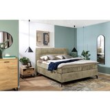 Esposa POSTELJA BOXSPRING 160 cm x 200 cm , tekstil barve kapučina | Shoptok.si