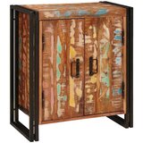  Noćni ormar Šareni 38 x 33 x 58 cm masivno obnovljeno drvo | shoptok.hr