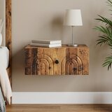  Noćni ormarić za montažu na zid Staro drvo 49 x 34,5 x 20 cm Cijene