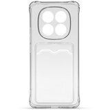  Futrola Clear Wallet za Xiaomi Redmi Note 14 Pro Plus 5G, Crna | Eponuda.com