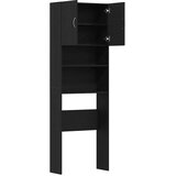 Ormarić za perilicu rublja crni hrast 64x24x190 cm inženjerski drvo | shoptok.hr
