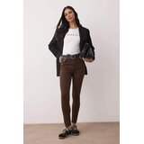 TRENDYOLMILLA ženske pantalone Twoaw24Je00068, braon Cene