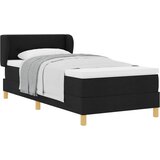  s opruga kutije s uzglavljem Crna 90 x 200 cm tkanina | shoptok.hr