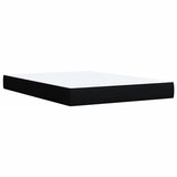  Krevet s oprugama i madracem crni 140x200 cm od tkanine | shoptok.hr