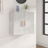  Zidni ormarić boja betona 60x30x60 cm od konstruiranog drva | shoptok.hr