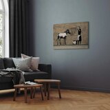  Slika - Banksy: Washing Zebra on Concrete (1 Part) Wide 60x40 Na talijanskom platnu | shoptok.hr