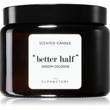 Ambientair Olphactory Groom Cologne dišeča sveča (brown) Better Half 135 g Cene