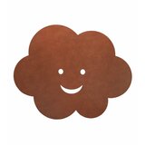 LIND DNA Rjava ročno tkana otroška preproga iz eko usnja 113x140 cm Cloud XXXL Bull – | Shoptok.si
