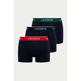 Lacoste Spodnje hlače PACK 3 CALZONCILLOS HOMBRE 5H3401 Večbarvna