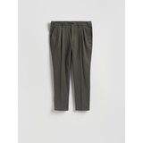 Reserved MEN`S TROUSERS - tamnozeleno | shoptok.hr