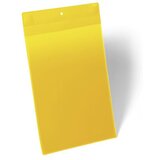 Durable Magnetni žepki extra strong A4 pokončni rumeni, 10 kos, (20376076) | Shoptok.si