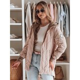 DStreet Kurtka damska przejściowa z kapturem LUMERA różowa | Shoptok.si