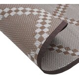 vidaXL Vanjski tepih smeđi Ø 200 cm PP | shoptok.hr