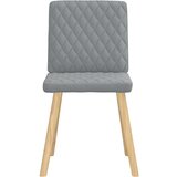 vidaXL Jedilni stoli 2 kosa svetlo sivo blago | Shoptok.si