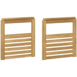MODUL naslona za ruke 2 kom. Bijela 59 x 6 x 61 cm | shoptok.hr