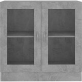  Vitrina siva boja betona 82,5 x 30,5 x 80 cm konstruirano drvo | shoptok.hr