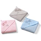 BabyOno ručnik bambus 100x100 cm, with ears, plava | shoptok.hr
