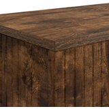  Konzolna stolica Prugasti Dimljeni Hrast 101 x 29 x 74 cm | shoptok.hr