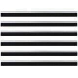  Samoljepljivi pečati za vrata 6 pcs Srebrno 100 cm | Eponuda.ba