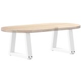  Noge za klub stolić V-oblika 2 kom Bijele 30 x (30-31,3) cm Čelik | Eponuda.com